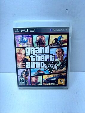 Sony PS3 Grand Theft Auto V (multicolor cover)